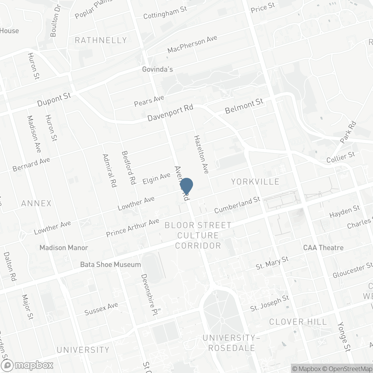 405 - 55A AVENUE ROAD, Toronto, Ontario M5R 3L2